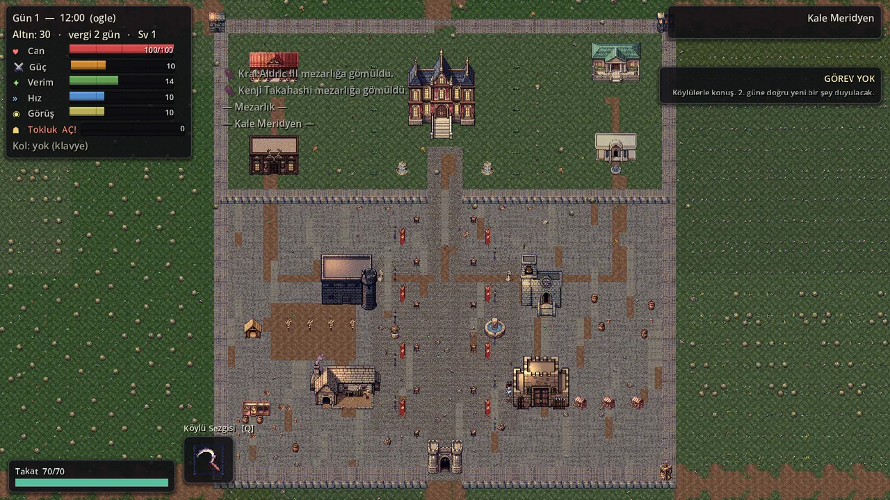 Castle Meridian from above
